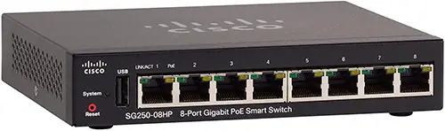 Best Smart Network Switch - Cisco SG250-08HP