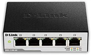 Best Smart Network Switch - D-Link DGS-1100-05