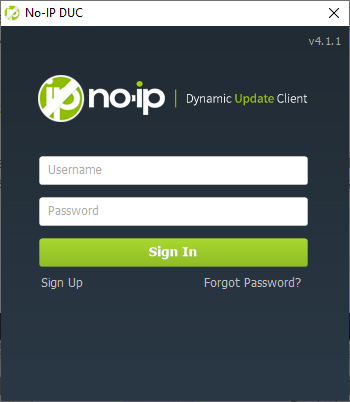 Dynamic DNS - 8 - No-IP Sign In